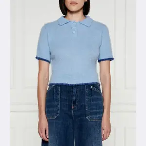 Свитер обычного кроя биотипа с добавлением шерсти Pinko, синий