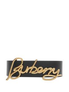 Двусторонний ремень Burberry Signature, черный