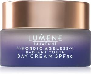 Nordic ageless [ajaton] сияющий увлажняющий крем для зрелой кожи с SPF 30 Lumene, 50 мл