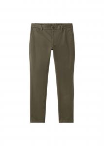 MANGO MAN Узкие брюки-чиносы 'Barna' в оливковом цвете