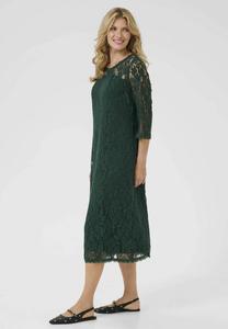 Повседневное платье LACE Cream, бирюзовый