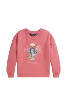 Толстовка Polo Bear POLO RALPH LAUREN KIDS, розовый