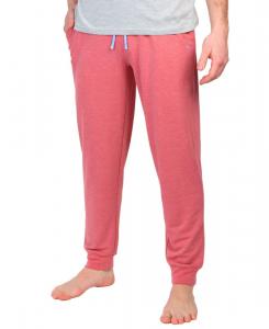 Мужские спортивные брюки из французского махрового трикотажа Tailorbyrd, Sunwashed red