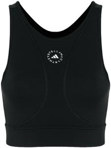 Adidas by Stella McCartney спортивный бюстгальтер TrueStrength, черный