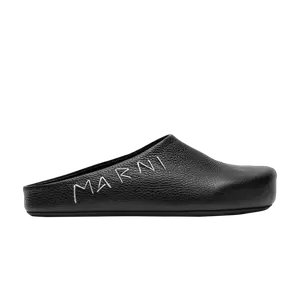 Кроссовки Marni Fussbett Sabot, черный