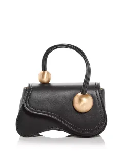 Кожаная сумка через плечо Kazia Nano Cult Gaia, черный