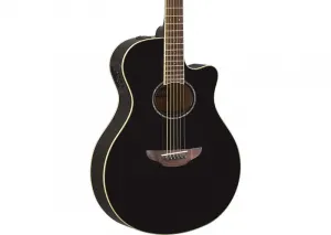 Yamaha - APX600 BL - Акустико-электрогитара - APC Thinline с вырезом - Черная