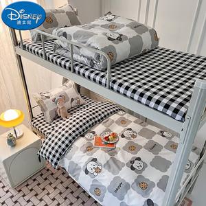 Disney Комплект постельного белья 1.5м, простыня на резинке, пододеяльник 200×230 см, серая расцветка с собачкой и печеньем GD