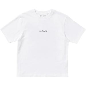 UNIQLO Футболка Walter Chandoha Collaboration Drop Shoulder Sleeve женская белая