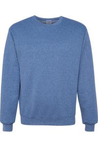 Толстовка с круглым вырезом JERZEES NuBlend, цвет vintage heather blue