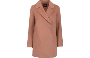 Пальто женское розовое THEORY