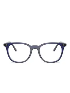 Очки в прямоугольной оправе Oliver Peoples, синий