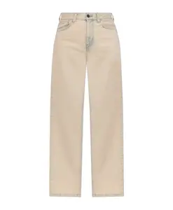 Джинсы с высокой талией Carhartt Wip, бежевый