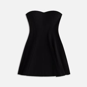 Платье Norma Kamali Strapless Grace Mini Dress, черный