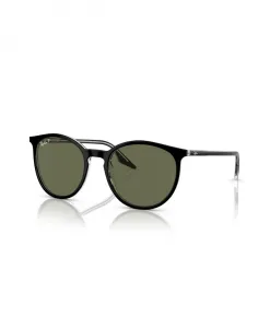Круглые поляризованные солнцезащитные очки в стиле RB2204 Ray-Ban, черный