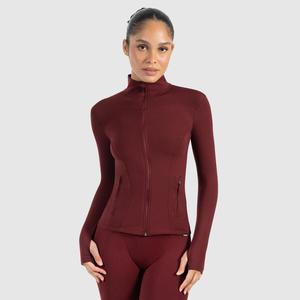 SMILODOX Женская тренировочная куртка Kenna Bordeaux