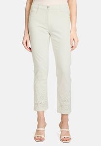 Джинсы облегающего кроя MIT STICKEREI Betty Barclay, белый