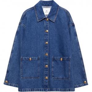 Anine Bing Куртка джинсовая, Indigo