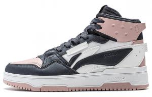 Кроссовки LINING Yamahara Skateboarding Shoes Women's High-top, темно-синий