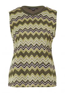 Рубашка COMMA, зеленый