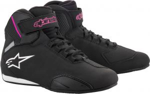 Женские мотоциклетные туфли Alpinestars stella sektor, Black/Pink