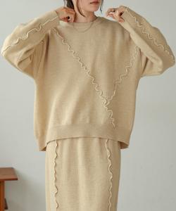 Трикотажный топ Wave Mellow