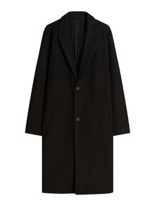 Пальто межсезонное Bershka, черный