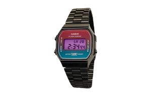 CASIO Часы Retrofit Series Quartz Movement Stainless Steel Ion Plated Strap Watch Men's Watch Multicolor Watch Dial