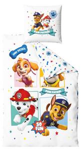Детское постельное белье MTOnlinehandel Paw Patrol, белый - текстиль - 135 х 200 х 1 см
