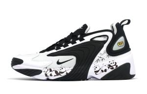 Кроссовки Zoom 2K для бега унисекс с низким верхом, белый/черный Nike