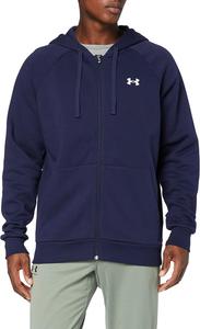 Толстовка Under Armour - Mens Rival Cotton Fz Jacket, Midnight Navy-Onyx White