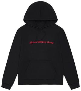 Худи Denim Tears Rolling Stones, черный, черный