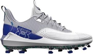 Бейсбольные бутсы Under Armour Harper 7 Low Elite TPU мужские, Royal|White