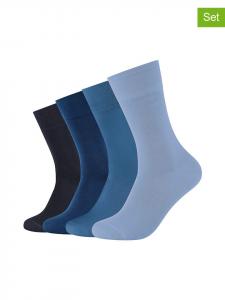 Camano Набор из 4 пар: носки синего/светло-синего цвета