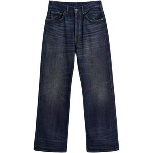 Джинсы свободного кроя Acne Studios, темно-синий