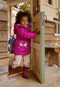 Зимнее пальто JoJo Maman Bébé REGULAR FIT, Purple