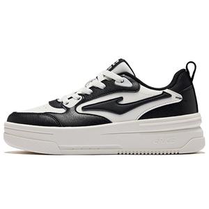 Erke Нескользящие износостойкие низкие кроссовки для скейтбординга женские, микрокристаллические, белые, угольно-черные