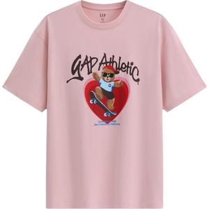 Футболка Unisex Crew Neck GAP, светло-розовый