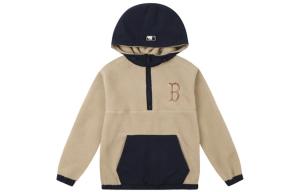 Флисовая куртка унисекс цвета слоновой кости Mlb, кремовый