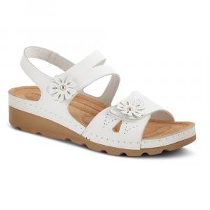 Босоножки на танкетке Poncia Flexus, белый