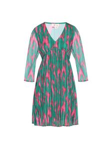 IZIA Женское платье зеленого многоцветного цвета