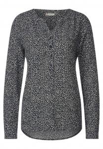 Блуза Street One Langarm, цвет deep blue