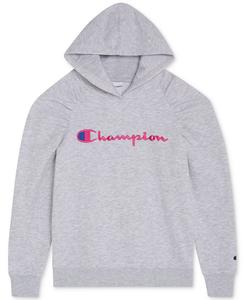 Толстовка с капюшоном для девочек постарше Champion, Gray Heather