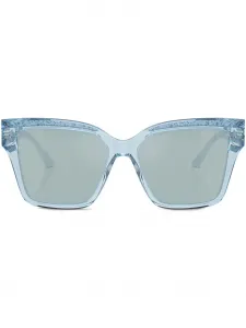 Солнцезащитные очки Giava с блестками Jimmy Choo, синий