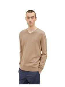 Пуловер Tom Tailor, коричневый