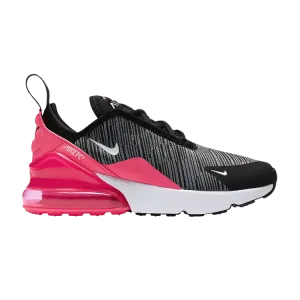 Кроссовки Nike Air Max 270 Knit Jacquard PS 'Black Racer Pink', черный