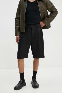 Льняные шорты Sunflower, черный