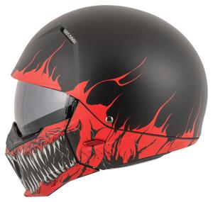 Открытый шлем I20 Scraw MC1SF HJC, мультиколор