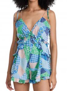 Комбинезон из можжевельника синего цвета for Love & Lemons