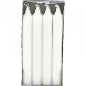 Свечи настольные белые RUBIN LICHT, 8 шт.